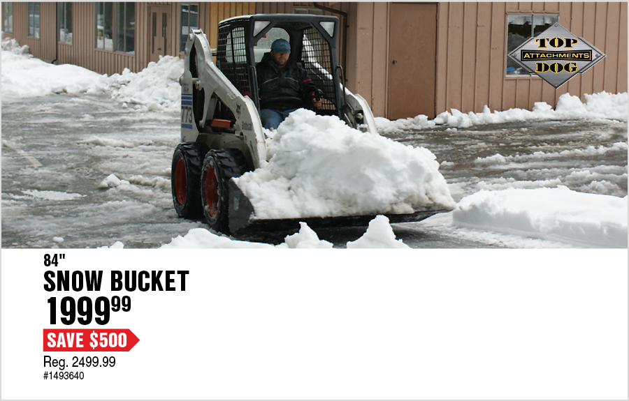 snow bucket